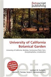 University of California Botanical Garden