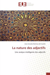 nature des adjectifs