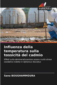 Influenza della temperatura sulla tossicità del cadmio