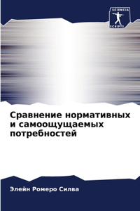 Сравнение нормативных и самоощущаемых по