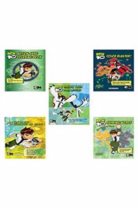 BEN 10 COLOURING BOOKS COMBO:5 (Marge Kennedy,Cait Kennedy) (PAPER BACK)