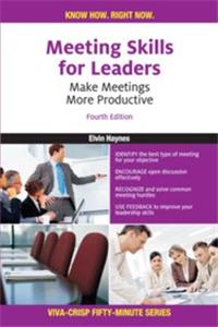 50 Minutes: Meeting Skills For Leaders, 4/e