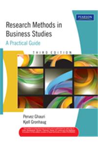 Research Methods In Business Studies: A Practical Guide
