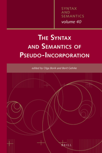 Syntax and Semantics of Pseudo-Incorporation