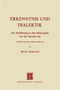 Erkenntnis und Dialektik