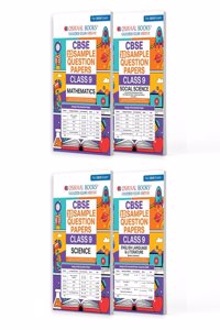 Oswaal CBSE Sample Question Papers English, Mathematics, Science & Social Science Class 9 (Set of 4 Books) For 2025 Exam