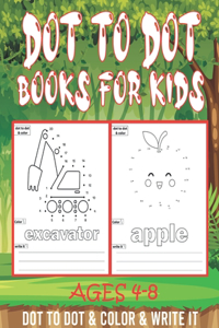 Dot To Dot Books For Kids Ages 4-8