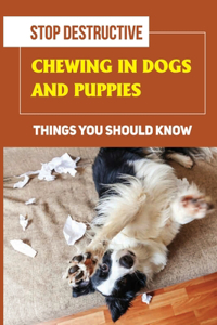Stop Destructive Chewing In Dogs And Puppies