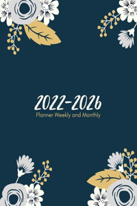 2022-2026 Planner Weekly and Monthly