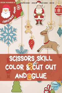 Scissors Skill Color & Cut Out and Glue