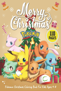 Pokemon Christmas Coloring Book