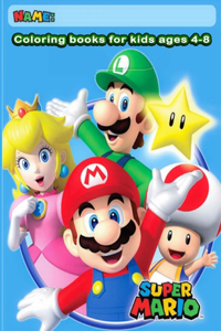 mario coloring books for kids ages 4-8