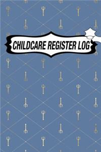 Childcare Register Log