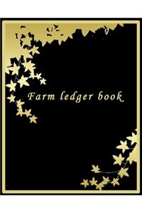 Farm Ledger Book