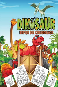 Dinosaure Livre de Coloriage