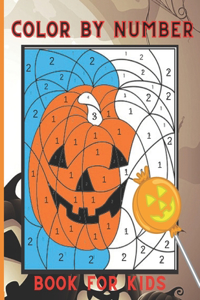 Color By Number Book For Kids