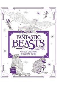 Fantastic Beasts and Where to Find Them: Magical Creatures Coloring Book