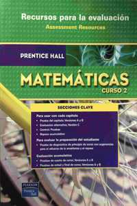 Prentice Hall Math Course 2 Spanish Assessment Resources Blackline Masters 2007c