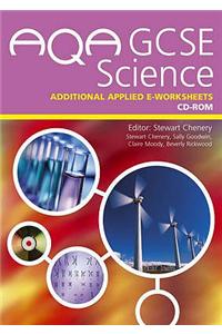 AQA GCSE Science Additional Applied e-Worksheets