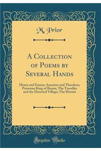 A Collection of Poems by Several Hands