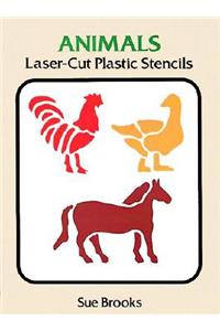 Animals Laser-Cut Plastic Stencils