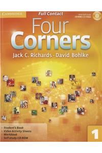 Four Corners Level 1 Full Contact with Self-Study CD-ROM