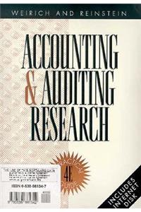 Accounting and Auditing Research