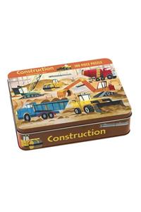 Construction 100 Piece Puzzle Tin