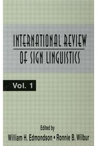 International Review of Sign Linguistics