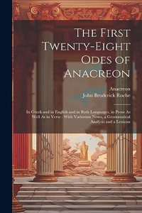 First Twenty-Eight Odes of Anacreon