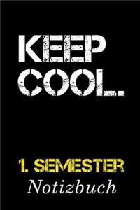 Keep Cool 1. Semester Notizbuch