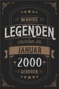 Wahre Legenden wurden im Januar 2000 geboren