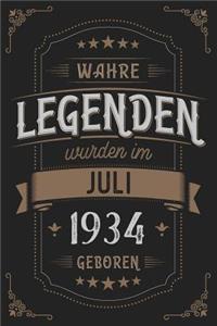 Wahre Legenden wurden im Juli 1934 geboren