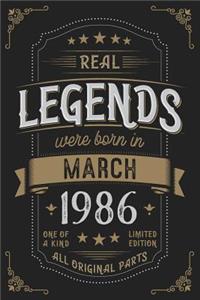 Real Legendes were born in March 1986