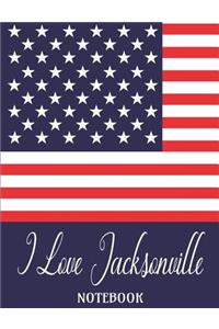I Love Jacksonville - Notebook