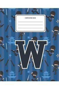 Composition Book W