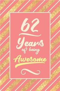62nd Birthday Journal