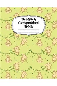 Monkey Primary Composition Book