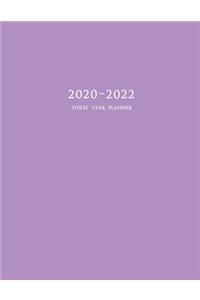 2020-2022 Three Year Planner