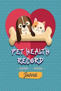 Pet Health Record Journal