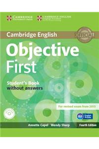 Objective First Student's Book Without Answers