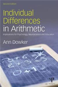 Individual Differences in Arithmetic