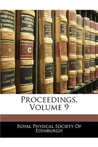 Proceedings, Volume 9