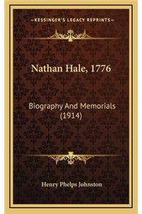 Nathan Hale, 1776
