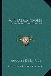 A. P. de Candolle