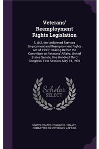 Veterans' Reemployment Rights Legislation