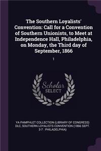 Southern Loyalists' Convention