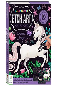 Kaleidoscope Etch Art Creations: Unicorn Magic