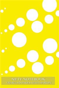 Nifty Notebook 120 ruled pages with margin
