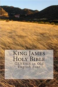 King James Holy Bible GENESIS